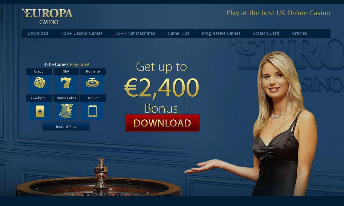 бонусы casino europa